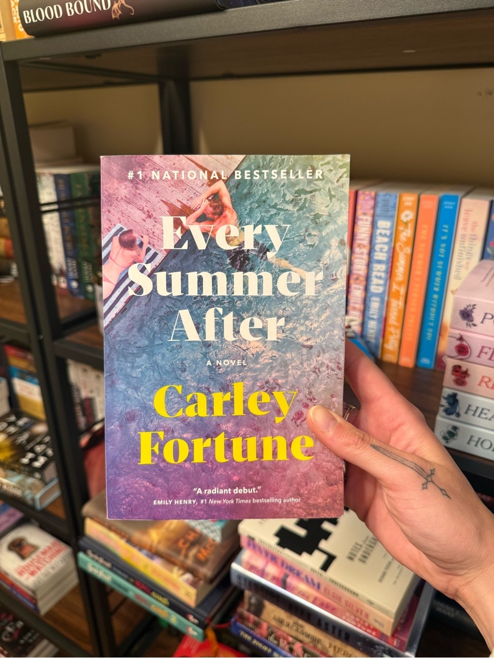 Every Summer After by Carley Fortune - Colorful Gradient Paperback